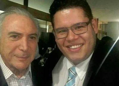 Presidente Michel Temer e Bruno Júlio