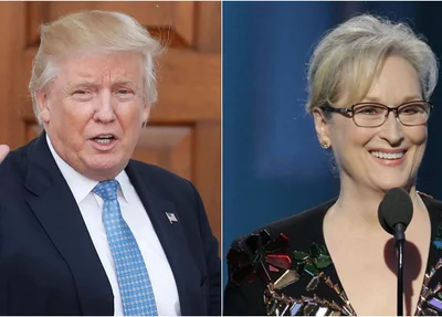 Donald Trump e Meryl Streep