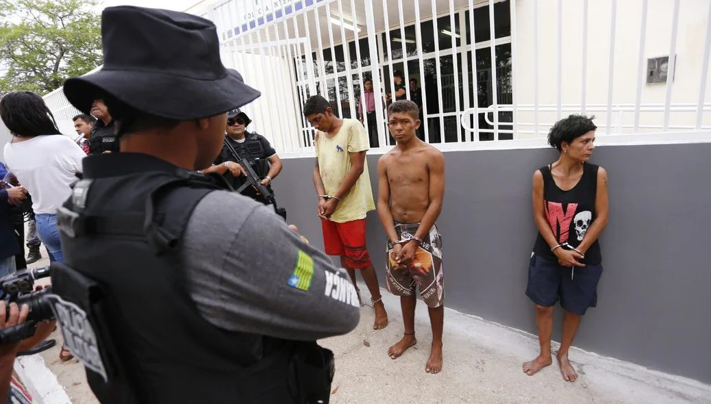 Integrantes de quadrilha foram conduzidos à Polinter