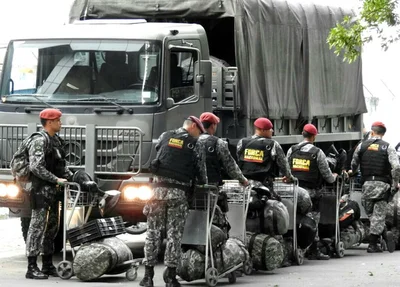 Homens da Força Nacional chegam ao Amazonas