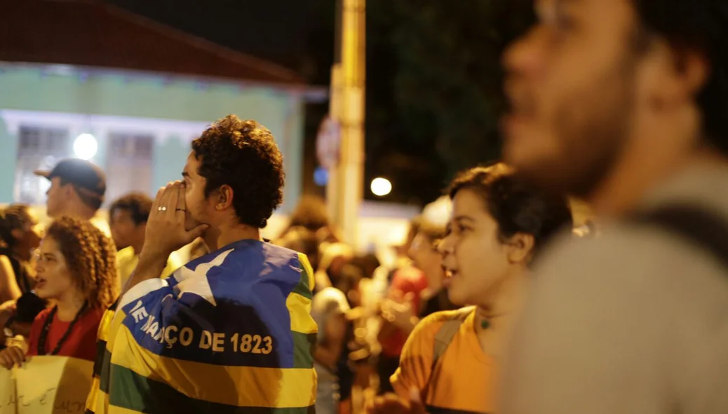 Manifestação contra o aumento