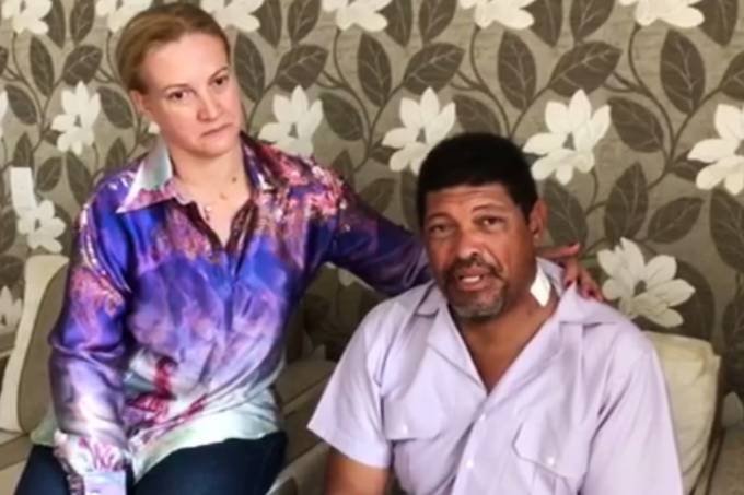 Pastor Valdemiro e sua esposa