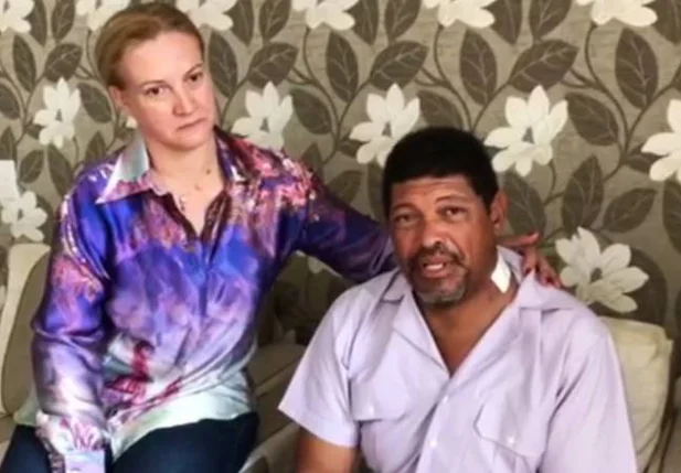 Pastor Valdemiro e sua esposa
