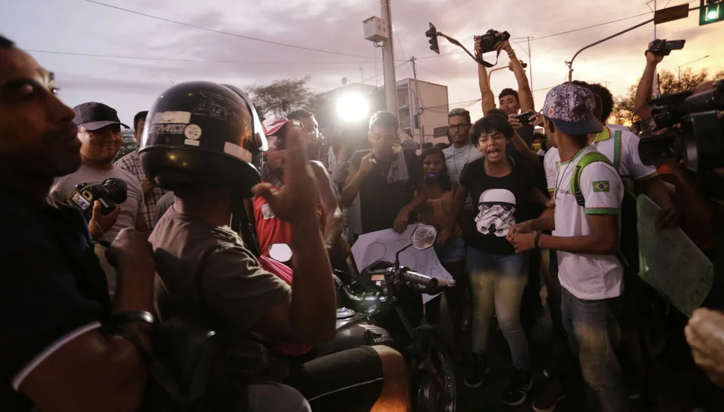 Protesto contra o aumento da tarifa