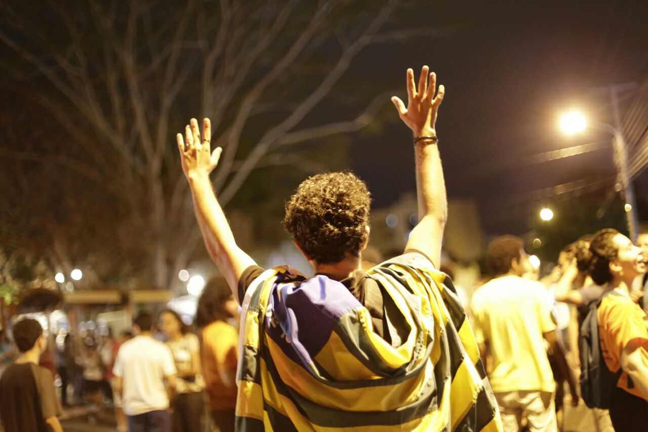 Protesto contra o aumento em Teresina