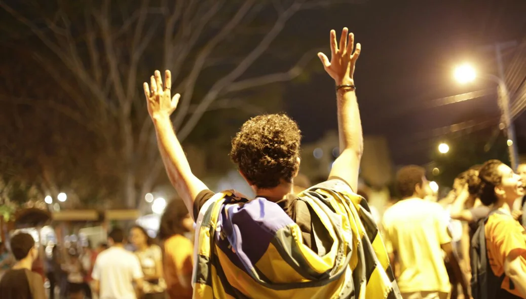 Protesto contra o aumento em Teresina