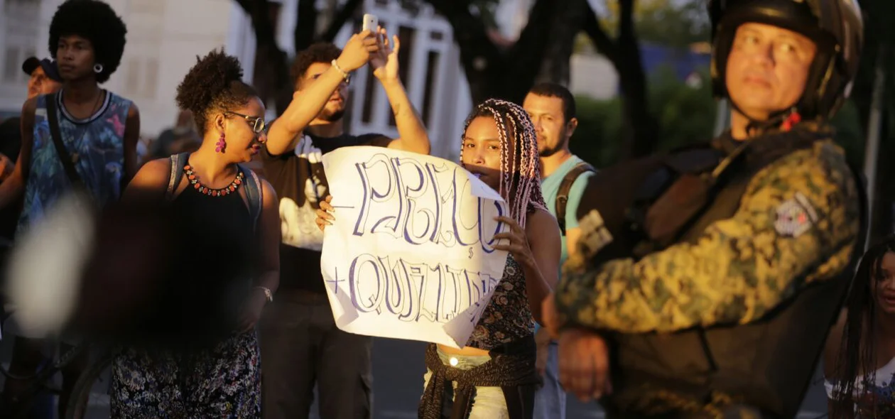 Protesto em Teresina