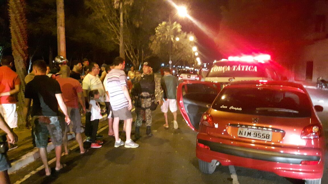 Ação policial na avenida Marechal Castelo Branco
