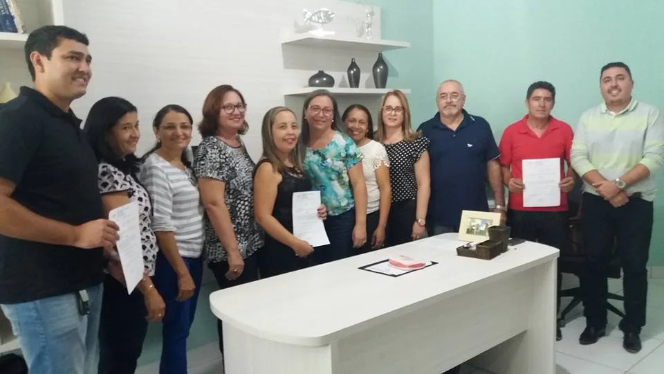 Novos secretarios de Esperantina