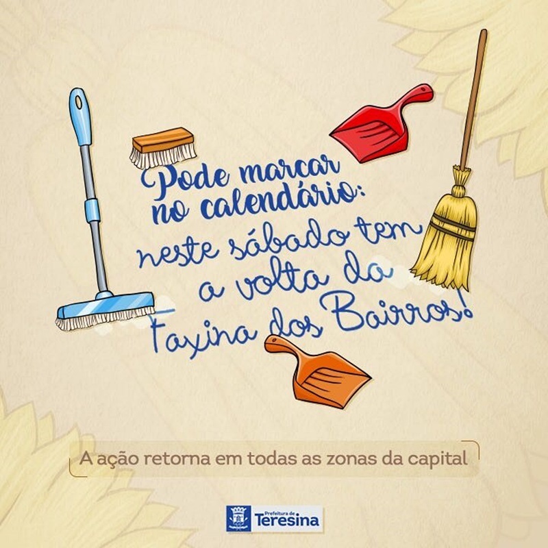 Faxina dos Bairros