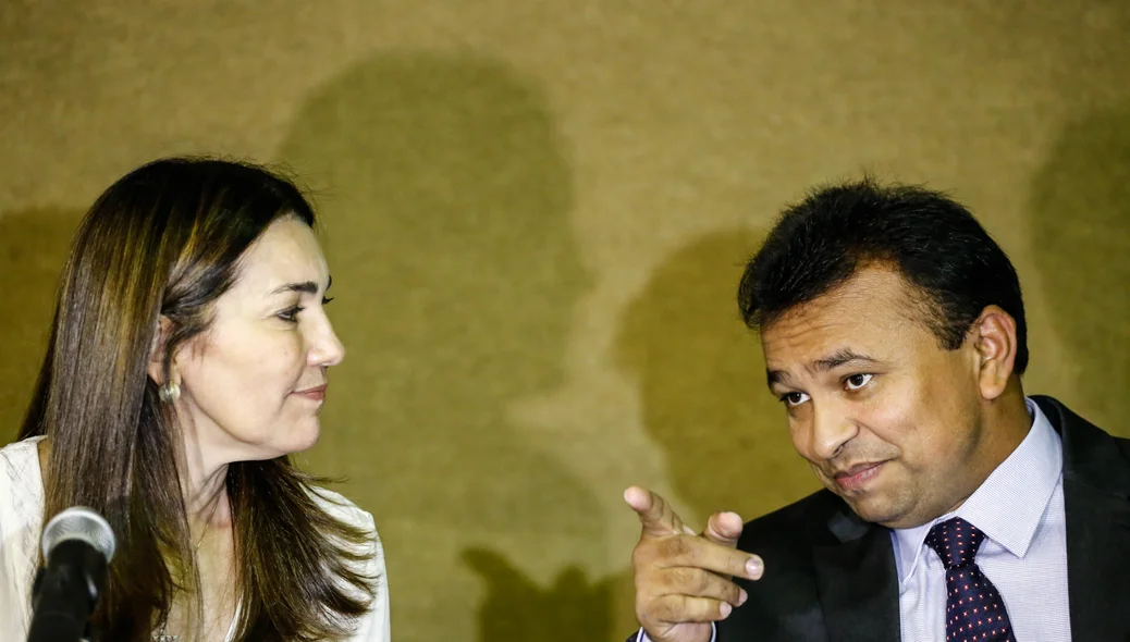 Margarete Coelho e Fábio Abreu