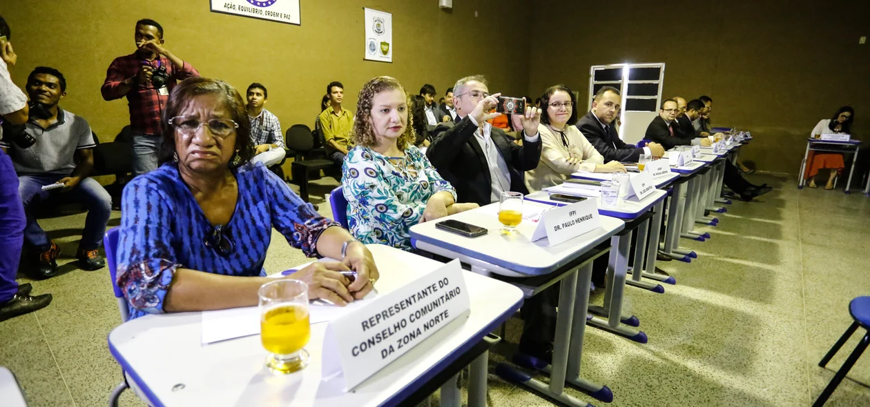 Reunião plano de segurança  