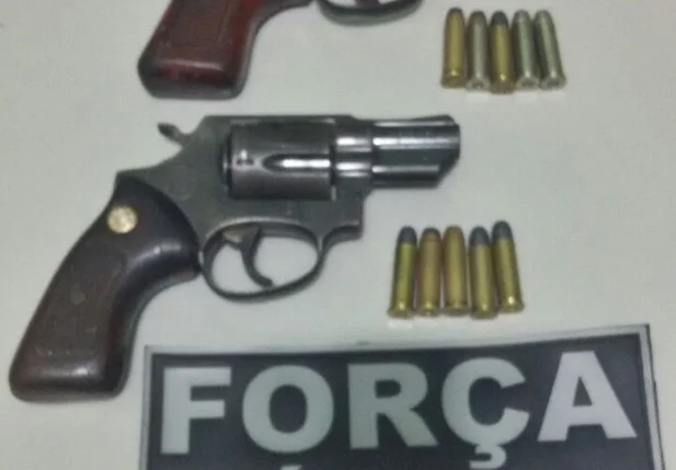 Armas apreendidas