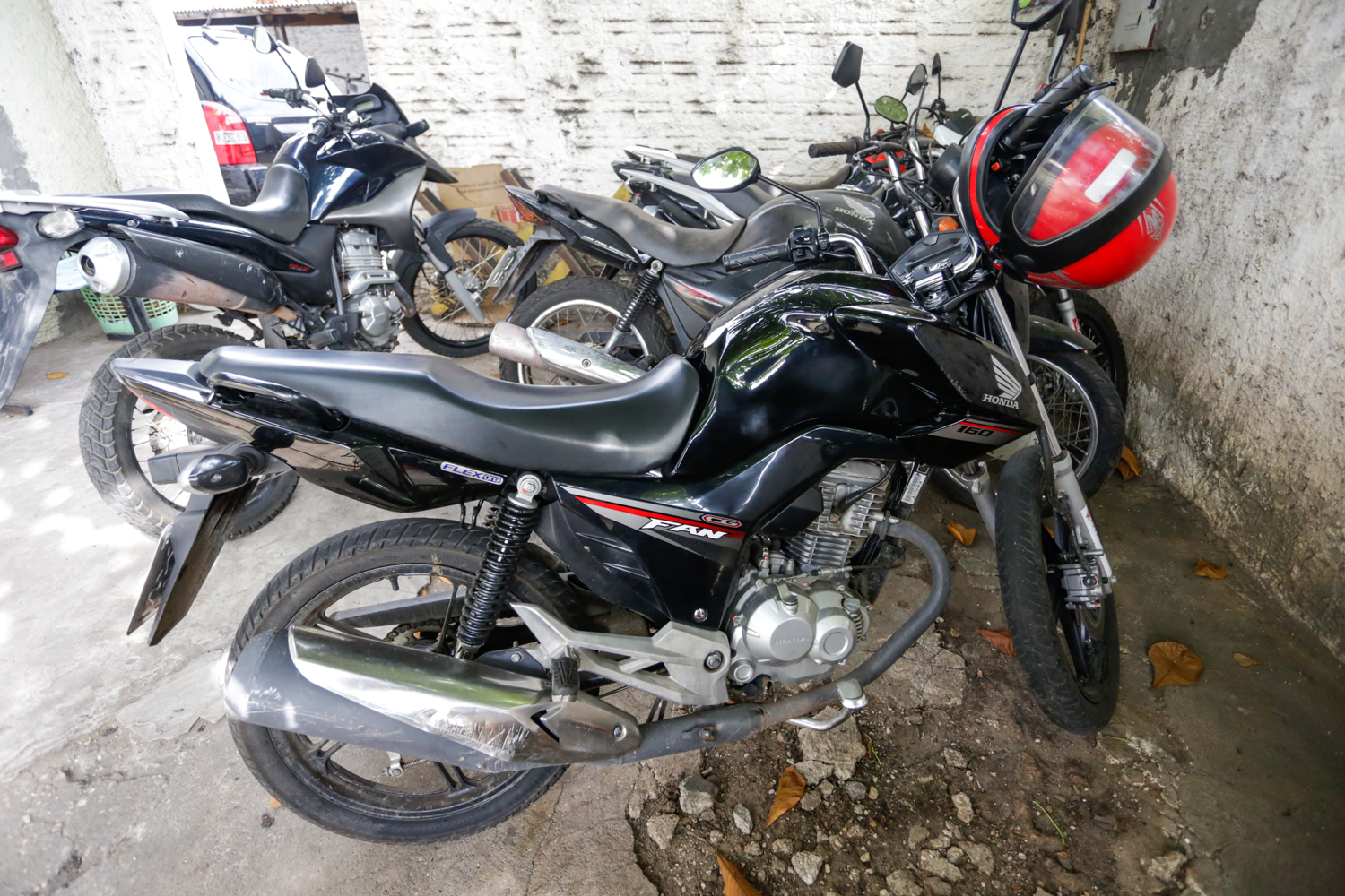 Moto apreendida