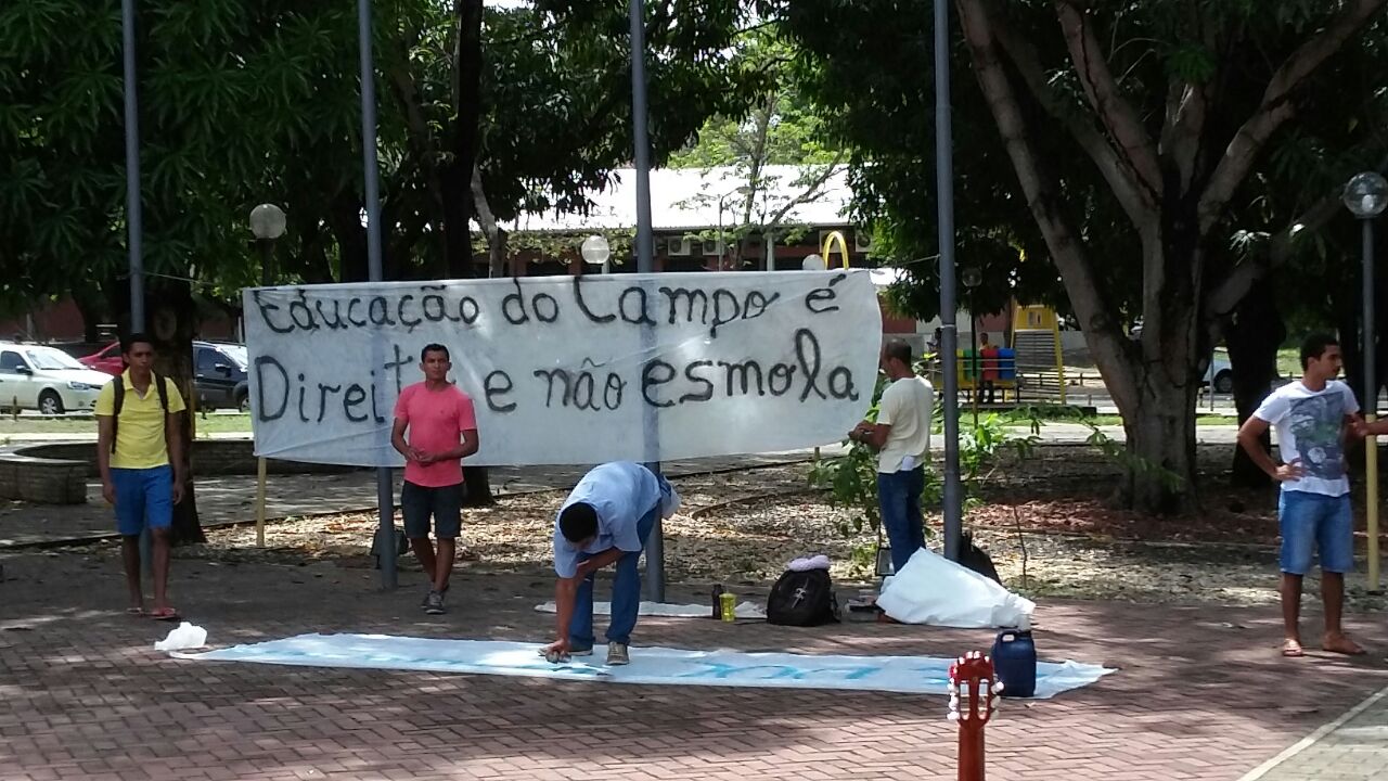 Estudantes do curso de Educação do Campo