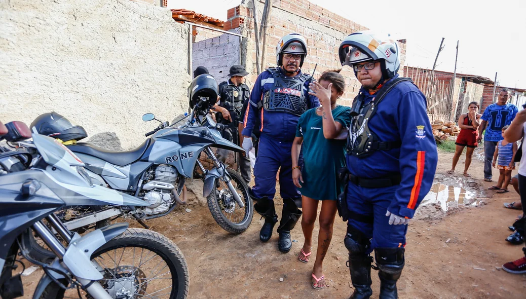 Gravida foi levada pela equipe do Samu 