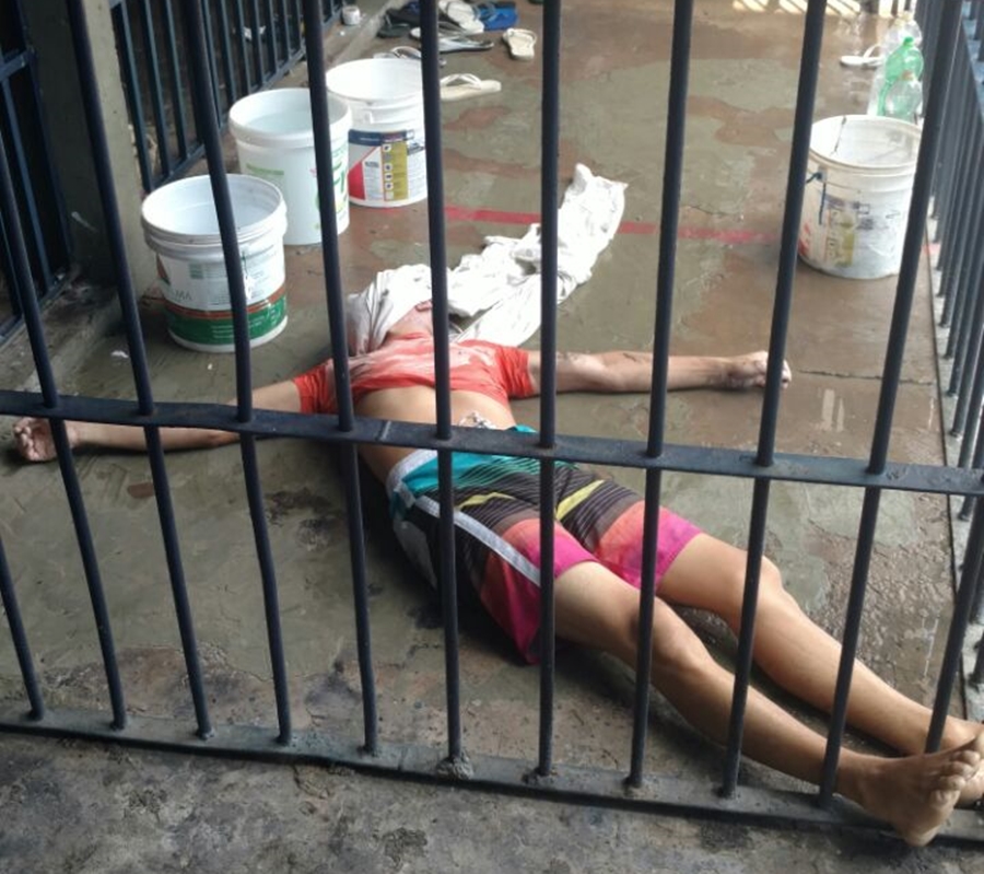 Homem morto na Casa de Custódia