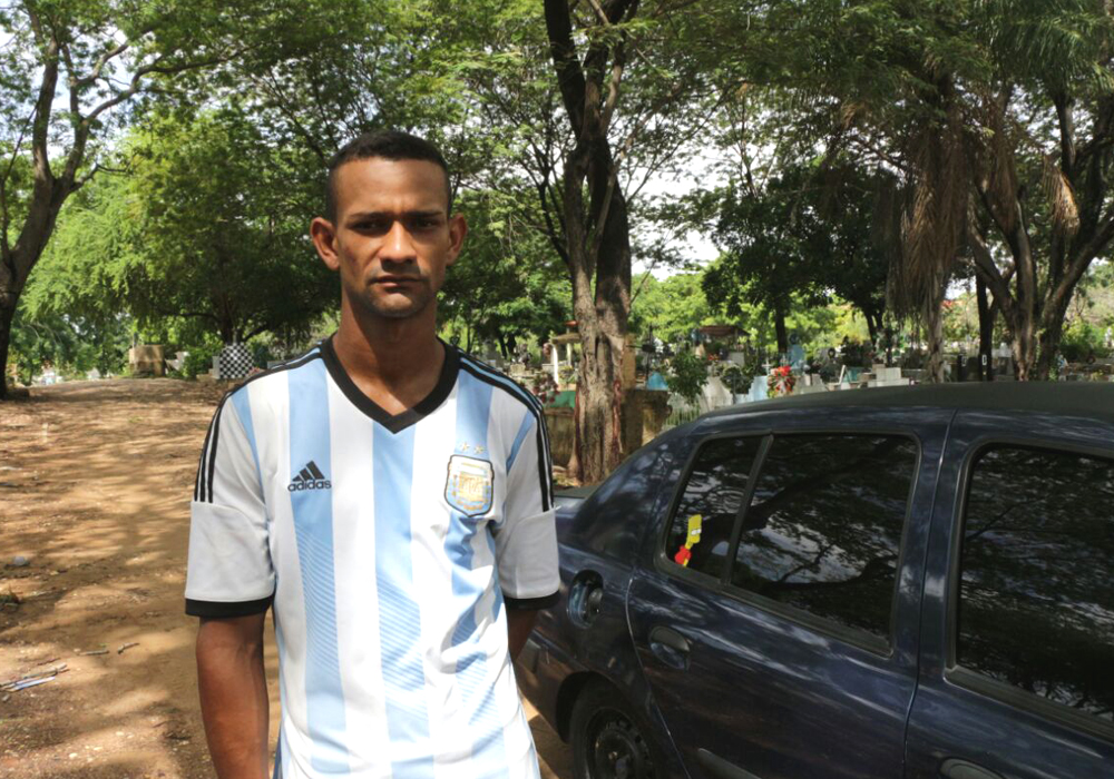 Pai da criança, Roniel Macedo