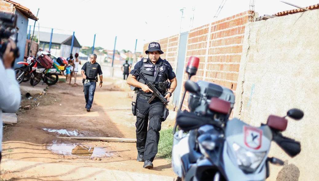 Polícia Civil participou da operação 