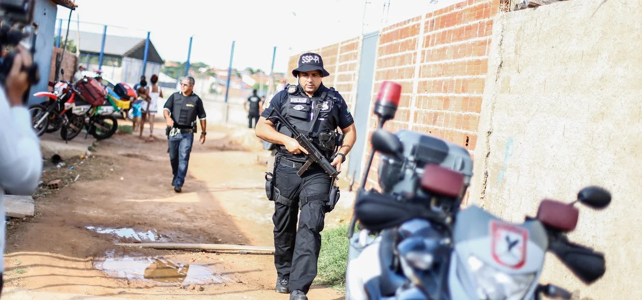 Polícia Civil participou da operação 