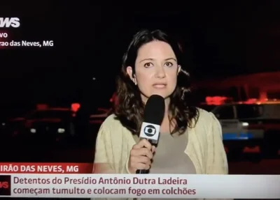 Repórter é agredida em transmissão ao vivo