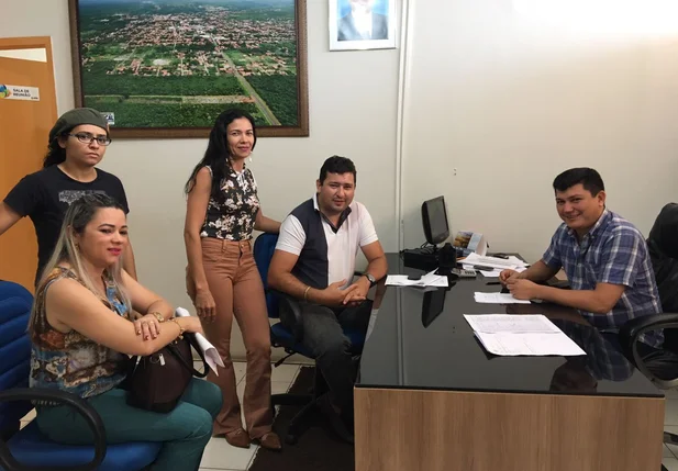 Reunião da prefeitura de Cocal com o Sindserm