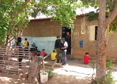 Operação realizada o bairro Piçarra