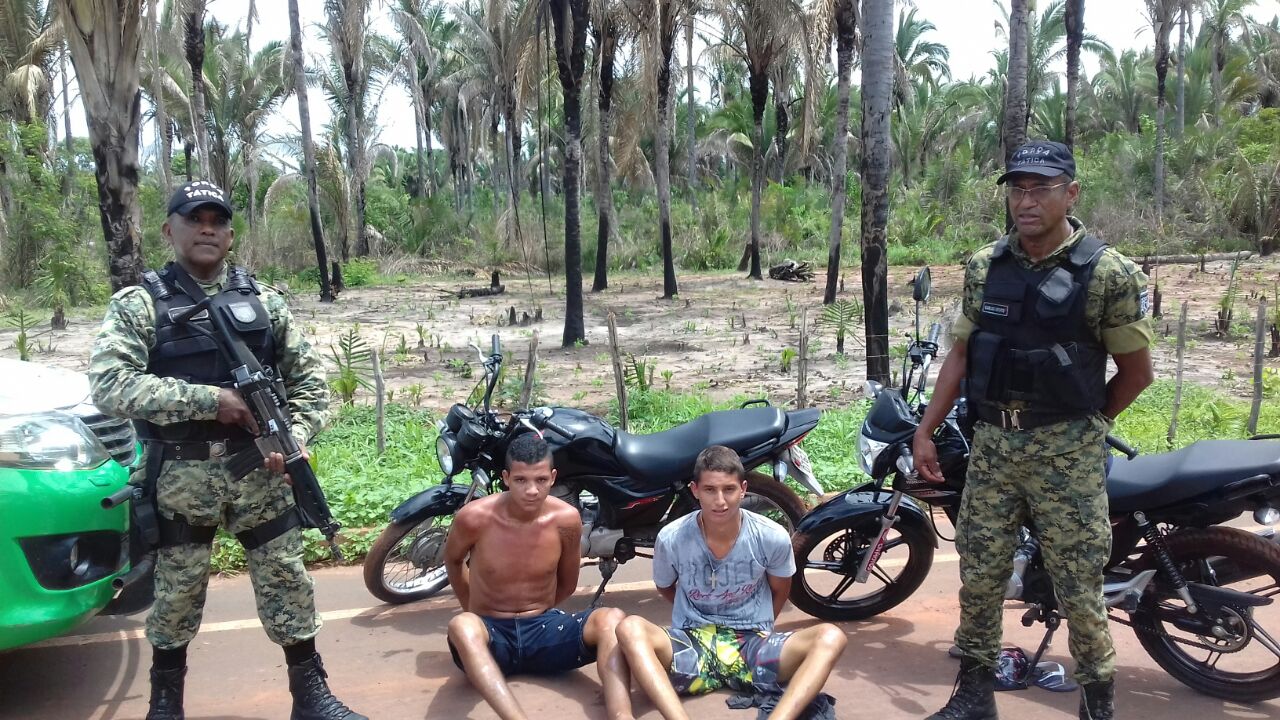 Bandidos são presos em União