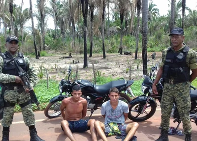 Bandidos são presos em União