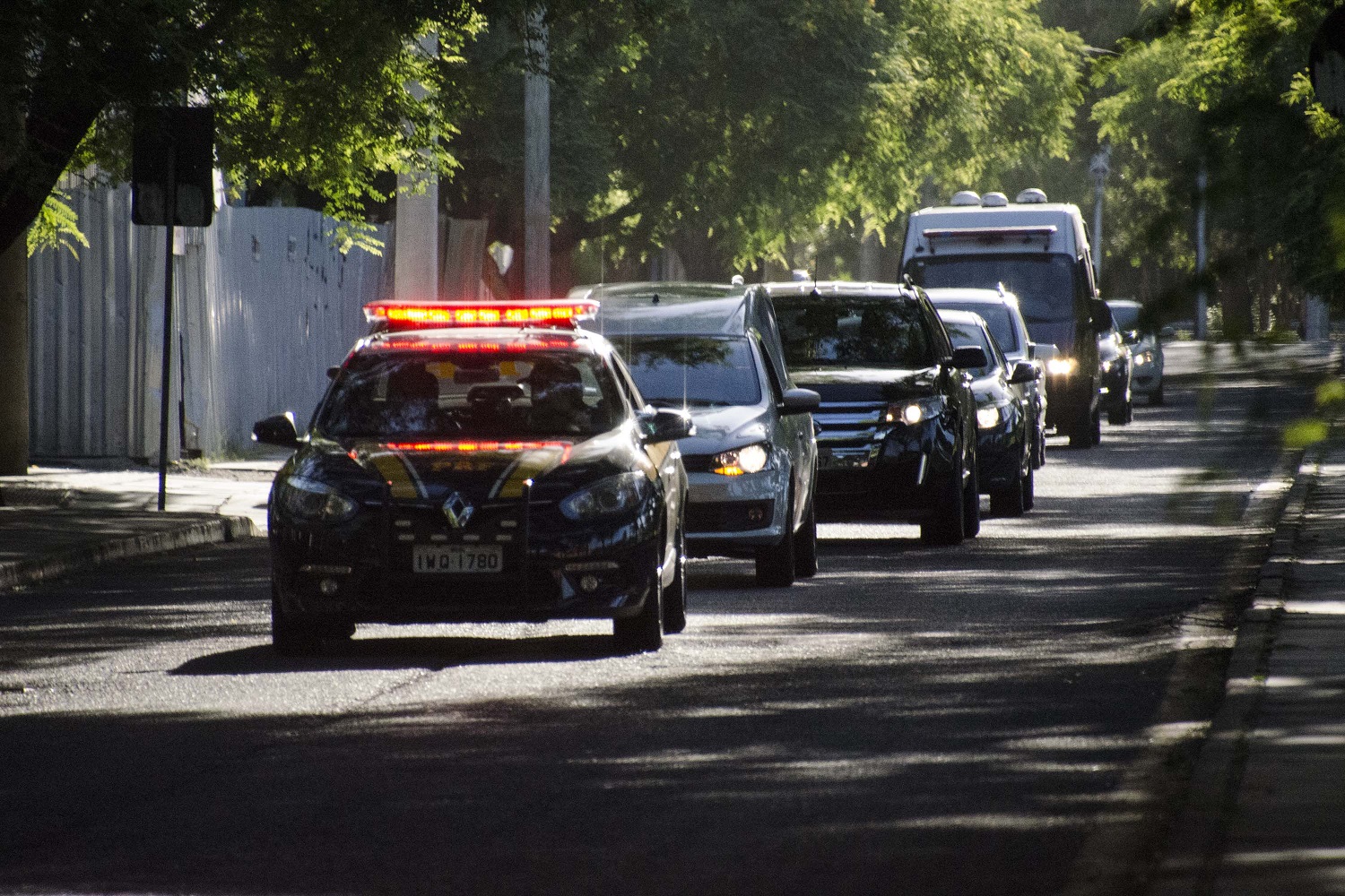 Chegada do Corpo do ministro Teori Zavascki no local do velório em Porto Alegre