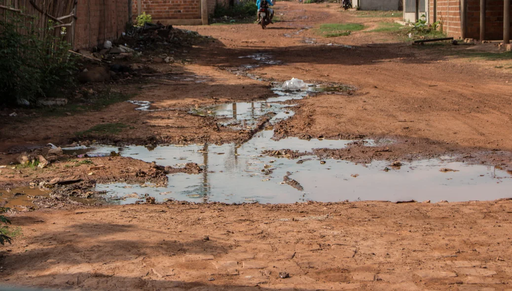 Ruas da cidade de Miguel Alves