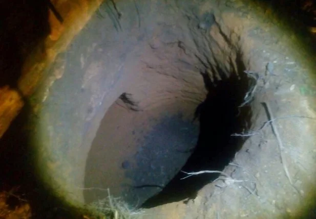 Túnel é encontrado por trás da Irmão Guido