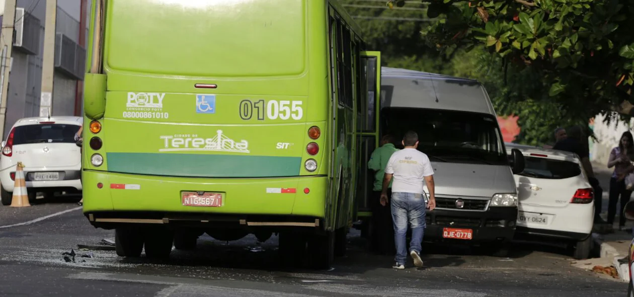 Acidente no Centro de Teresina