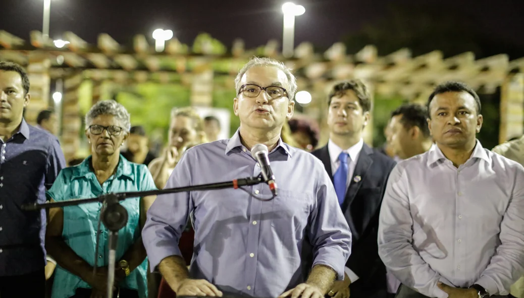 Firmino Filho no Lançamento da Guarda Municipal de Teresina