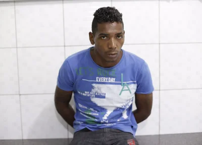 Gilson de Sousa acusado de comandar os assaltos em ônibus da zona sul, além de ser foragido da cadeia