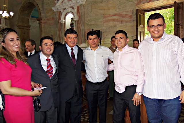 Rubens Vieira e o governador Wellington Dias