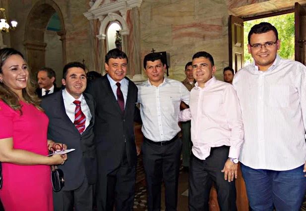 Rubens Vieira e o governador Wellington Dias