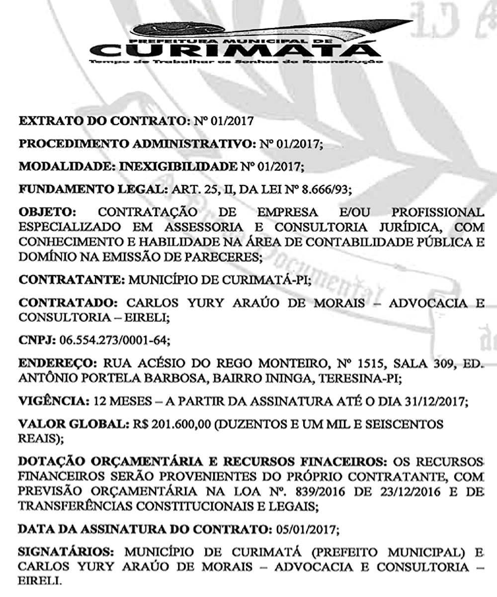 Contrato de assessoria jurídica