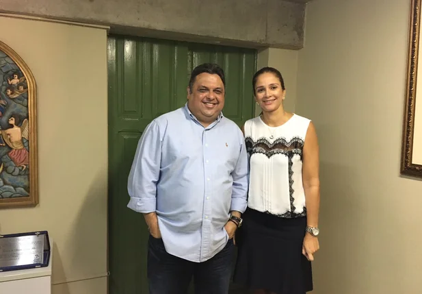 Júlio Arcoverde e Lucy Silveira 