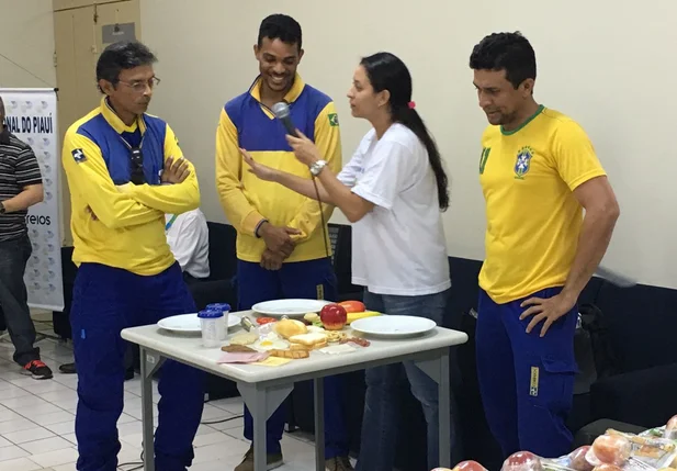 SESI Brasil realizando palestras para funcionários dos Correios 