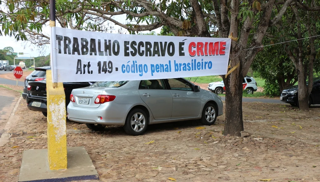 Ação de combate ao trabalho escravo