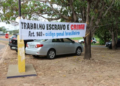 Ação de combate ao trabalho escravo