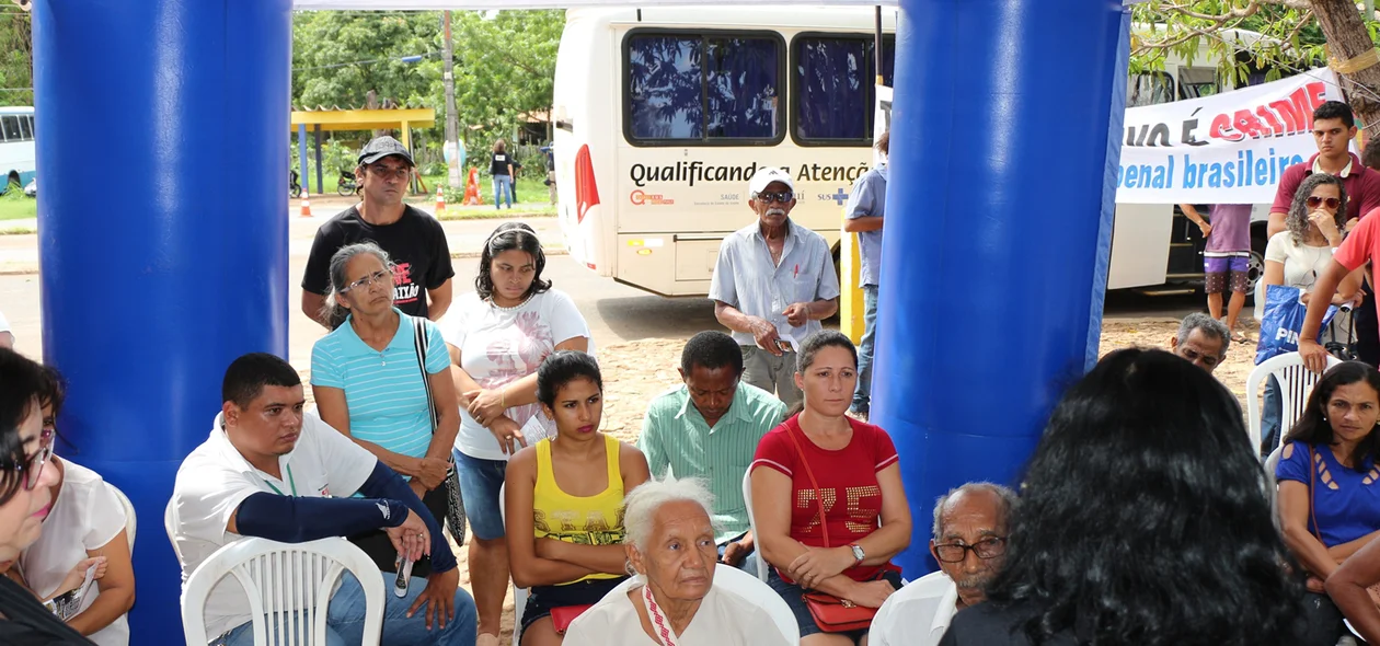 Palestra ministrada aos passageiros