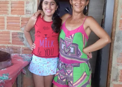 Sirleide Francisca e filha 