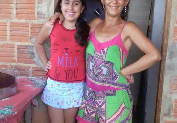 Sirleide Francisca e filha 