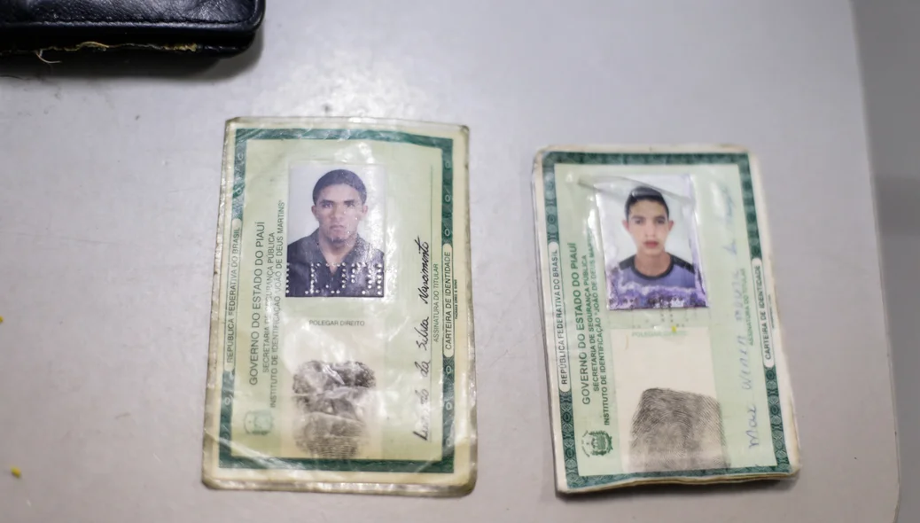 Identidade dos presos pela DEPRE