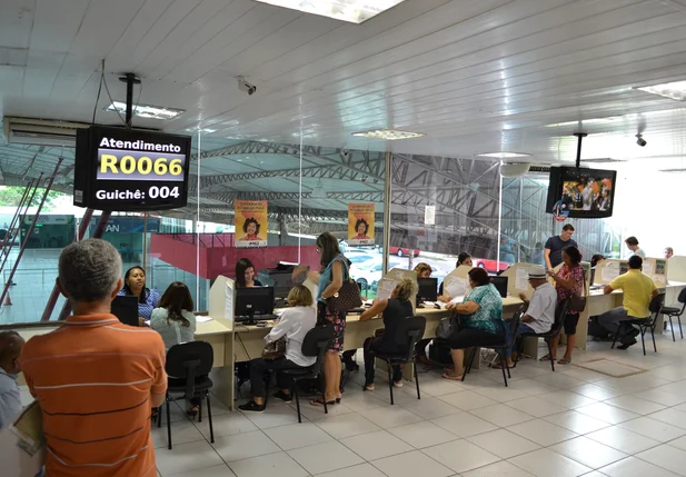 Postos de atendimentos do Detran em Teresina