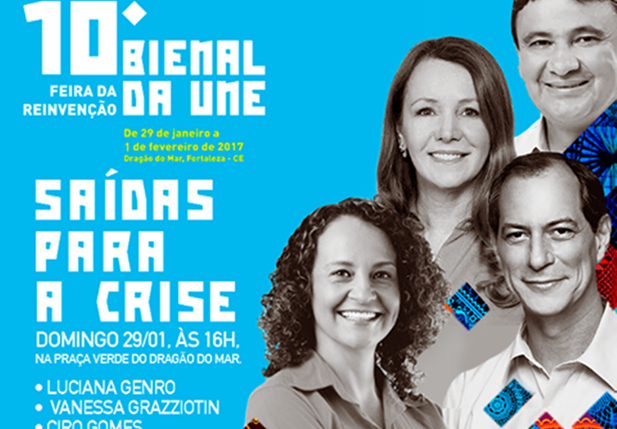 Wellington Dias na Bienal da UNE