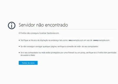 Problema ocorreu por volta das 11h (horário de Brasília)