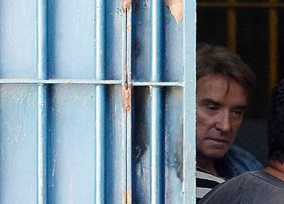 Eike Batista chega ao presídio Ary Franco, no Rio de Janeiro